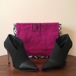 Diane Von Furstenberg Stiletto Ankle Shoe Bootie